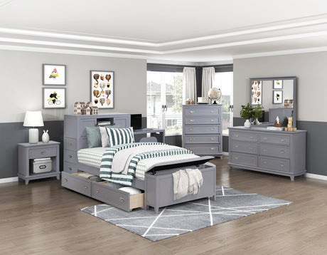 Sloane Gray Chest by Homelegance at Eve Furniture