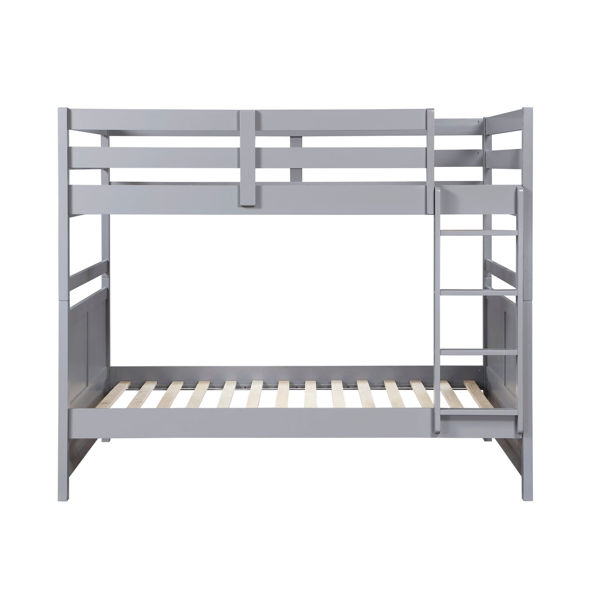 Sloane Gray Full/Full Bunk Bed by Homelegance at Eve Furniture