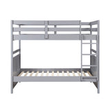 Sloane Gray Full/Full Bunk Bed by Homelegance at Eve Furniture