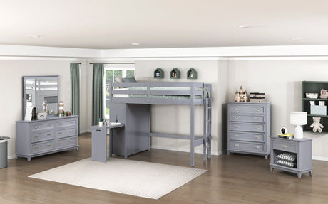 Sloane Gray Mirror by Homelegance at Eve Furniture