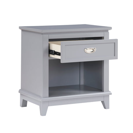 Sloane Gray Nightstand by Homelegance at Eve Furniture