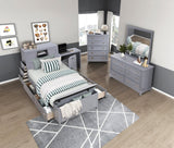 Sloane Gray Storage Box by Homelegance at Eve Furniture