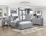 Sloane Gray Storage Box by Homelegance at Eve Furniture