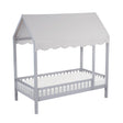 Sloane Gray Twin Canopy Platform Bed by Homelegance at Eve Furniture
