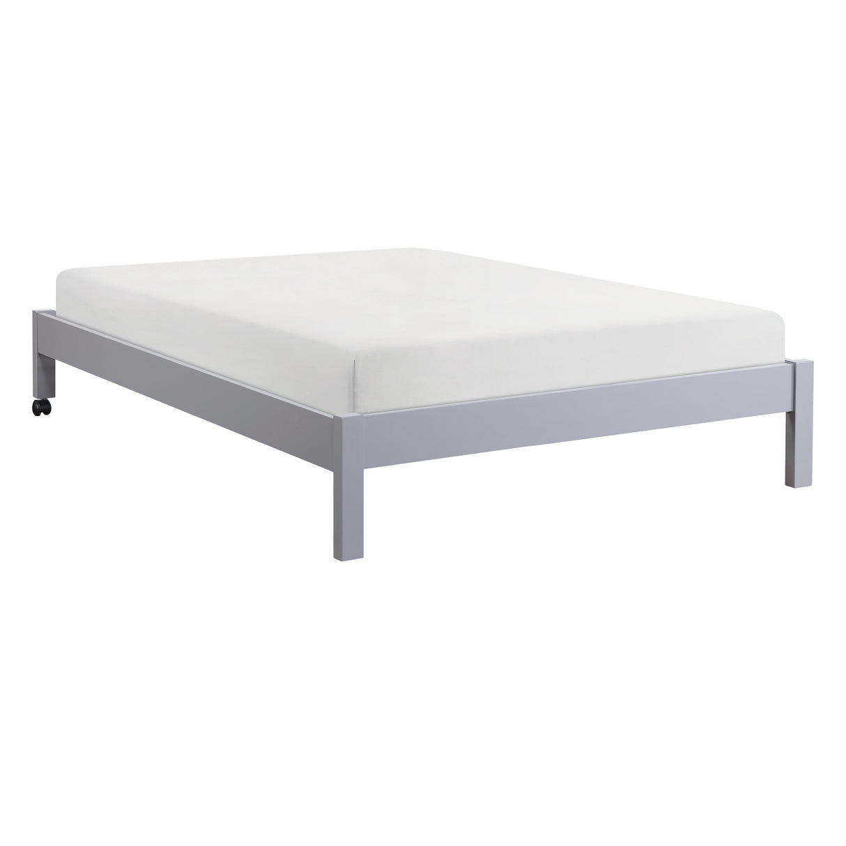 Sloane Gray Twin/Full Loft Bunk Bed with Chest and Hidden Desk by Homelegance at Eve Furniture
