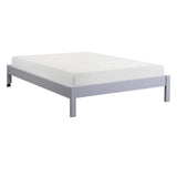 Sloane Gray Twin/Full Loft Bunk Bed with Chest and Hidden Desk by Homelegance at Eve Furniture