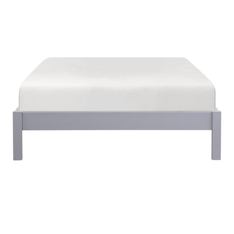 Sloane Gray Twin/Full Loft Bunk Bed with Chest and Hidden Desk by Homelegance at Eve Furniture