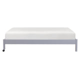 Sloane Gray Twin/Full Loft Bunk Bed with Chest and Hidden Desk by Homelegance at Eve Furniture