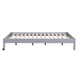 Sloane Gray Twin/Full Loft Bunk Bed with Chest and Hidden Desk by Homelegance at Eve Furniture