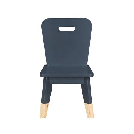 Sloane Navy Blue 5-Piece Pack Children Table and Chairs Set by Homelegance at Eve Furniture