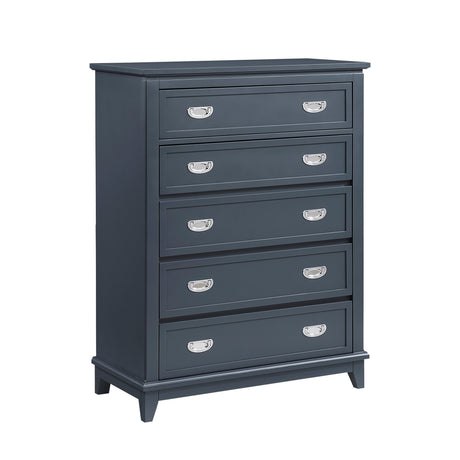 Sloane Navy Blue Chest by Homelegance at Eve Furniture