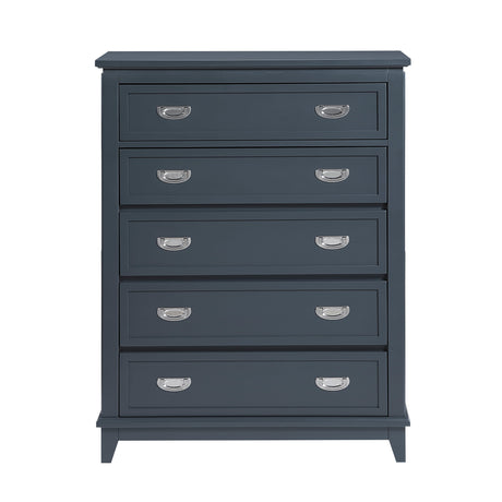 Sloane Navy Blue Chest by Homelegance at Eve Furniture