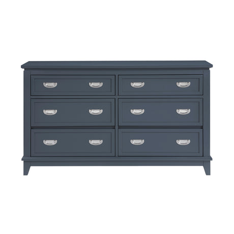 Sloane Navy Blue Dresser by Homelegance at Eve Furniture