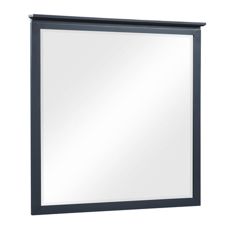 Sloane Navy Blue Mirror by Homelegance at Eve Furniture