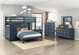 Sloane Navy Blue Night Stand by Homelegance at Eve Furniture