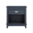 Sloane Navy Blue Night Stand by Homelegance at Eve Furniture