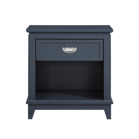 Sloane Navy Blue Night Stand by Homelegance at Eve Furniture