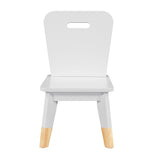 Sloane White 5-Piece Pack Children Table and Chairs Set by Homelegance at Eve Furniture