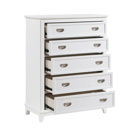 Sloane White Chest by Homelegance at Eve Furniture