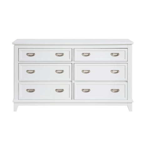 Sloane White Dresser by Homelegance at Eve Furniture