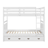 Sloane White Full/Full Bunk Bed
