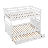 Sloane White Full/Full Bunk Bed