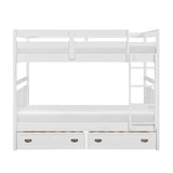 Sloane White Full/Full Bunk Bed
