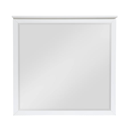 Sloane White Mirror by Homelegance at Eve Furniture