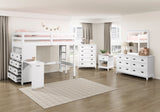 Sloane White Nightstand by Homelegance at Eve Furniture