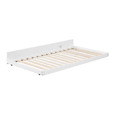 Sloane White Twin Canopy Platform Bed by Homelegance at Eve Furniture
