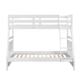 Sloane White Twin/Full Bunk Bed