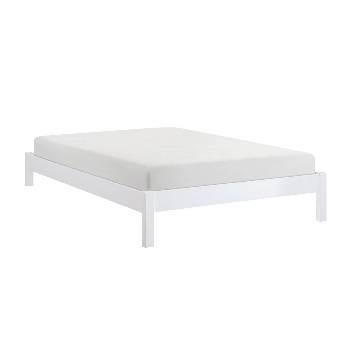 Sloane White Twin/Full Loft Bunk Bed with Chest and Hidden Desk