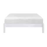 Sloane White Twin/Full Loft Bunk Bed with Chest and Hidden Desk