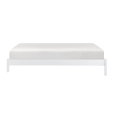 Sloane White Twin/Full Loft Bunk Bed with Chest and Hidden Desk by Homelegance at Eve Furniture
