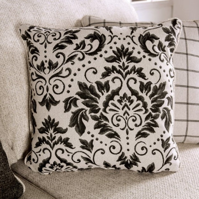 Mossley Ivory Sofa by Furniture of America at Eve Furniture