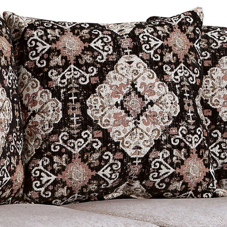 Molfetta Light Brown/Black Sofa by Furniture of America at Eve Furniture