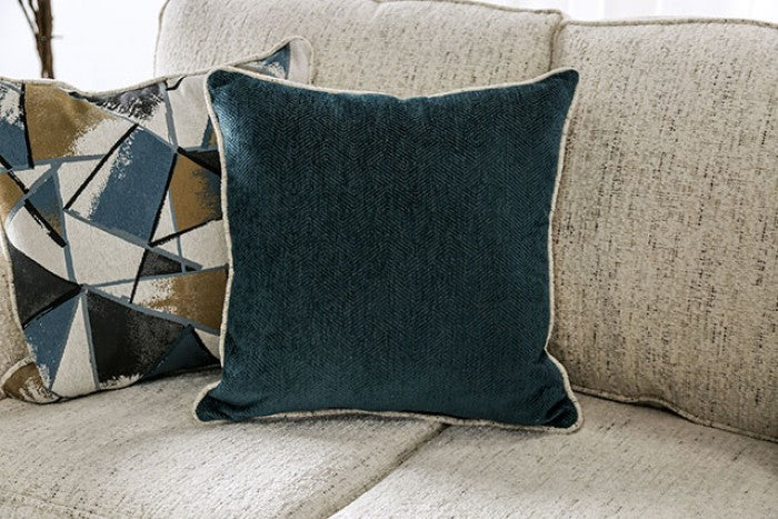 Delgada Beige Sofa by Furniture of America at Eve Furniture