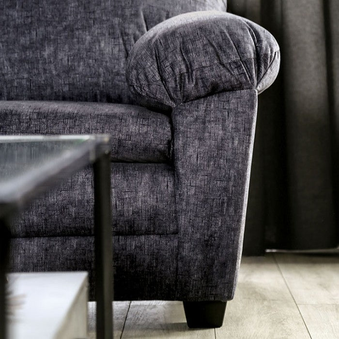 Keswick Charcoal Sofa by Furniture of America at Eve Furniture