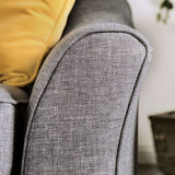 Jarrow Light Gray Sofa by Furniture of America at Eve Furniture