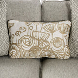Stephney Gold/Gray Sofa by Furniture of America at Eve Furniture