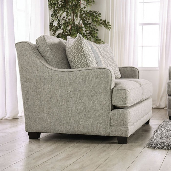 Stephney Gold/Gray Sofa by Furniture of America at Eve Furniture