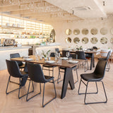 Smart Black Dining Chair (Set of 2) by Zuomod at Eve Furniture
