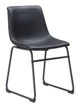 Smart Black Dining Chair (Set of 2) by Zuomod at Eve Furniture