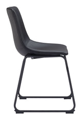 Smart Black Dining Chair (Set of 2) by Zuomod at Eve Furniture