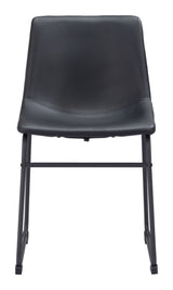 Smart Black Dining Chair (Set of 2) by Zuomod at Eve Furniture