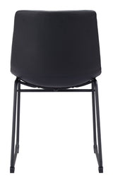 Smart Black Dining Chair (Set of 2) by Zuomod at Eve Furniture