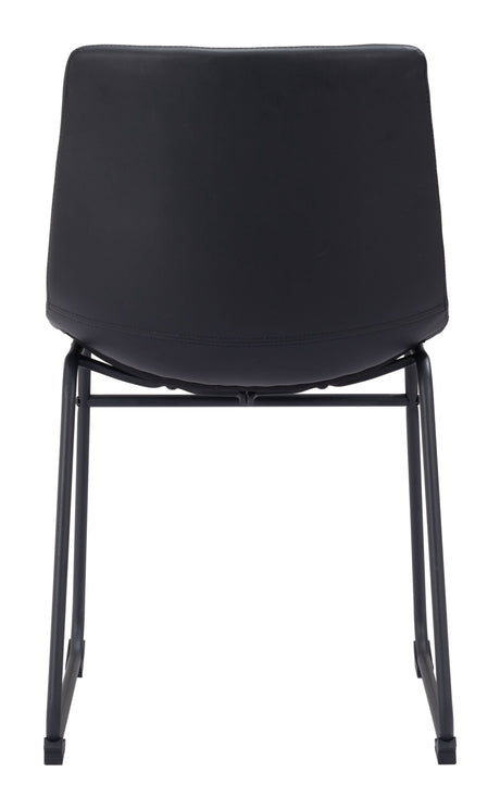 Smart Black Dining Chair (Set of 2) by Zuomod at Eve Furniture