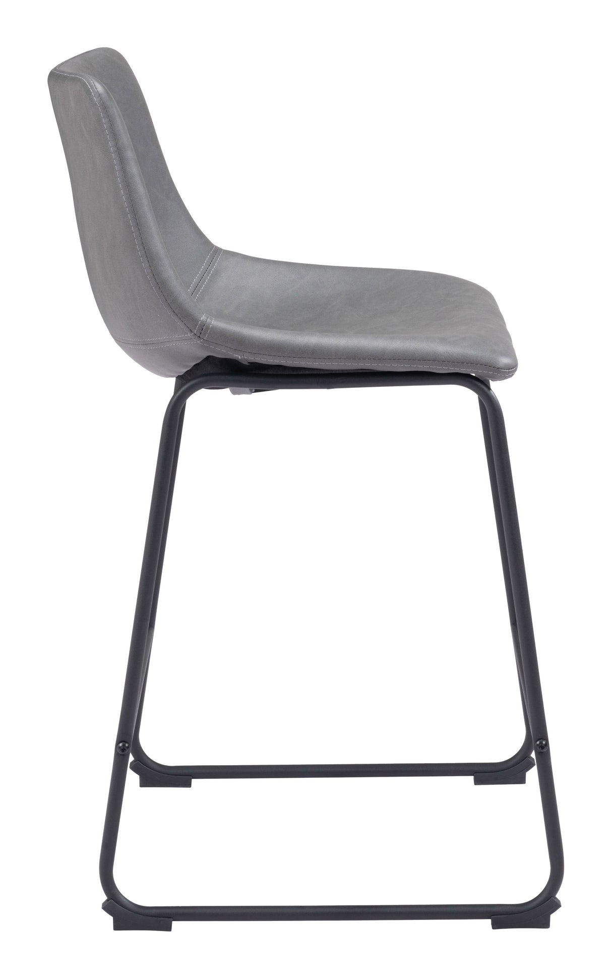 Smart Charcoal Counter Stool (Set of 2) by Zuomod at Eve Furniture