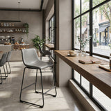 Smart Charcoal Counter Stool (Set of 2) by Zuomod at Eve Furniture
