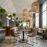 Smart Dining Chair Vintage Espresso by Zuomod at Eve Furniture